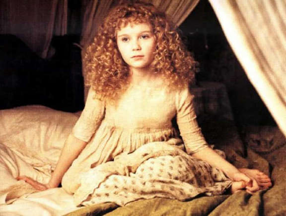Kirsten Dunst em 'Entrevista com Vampiro' (1994)