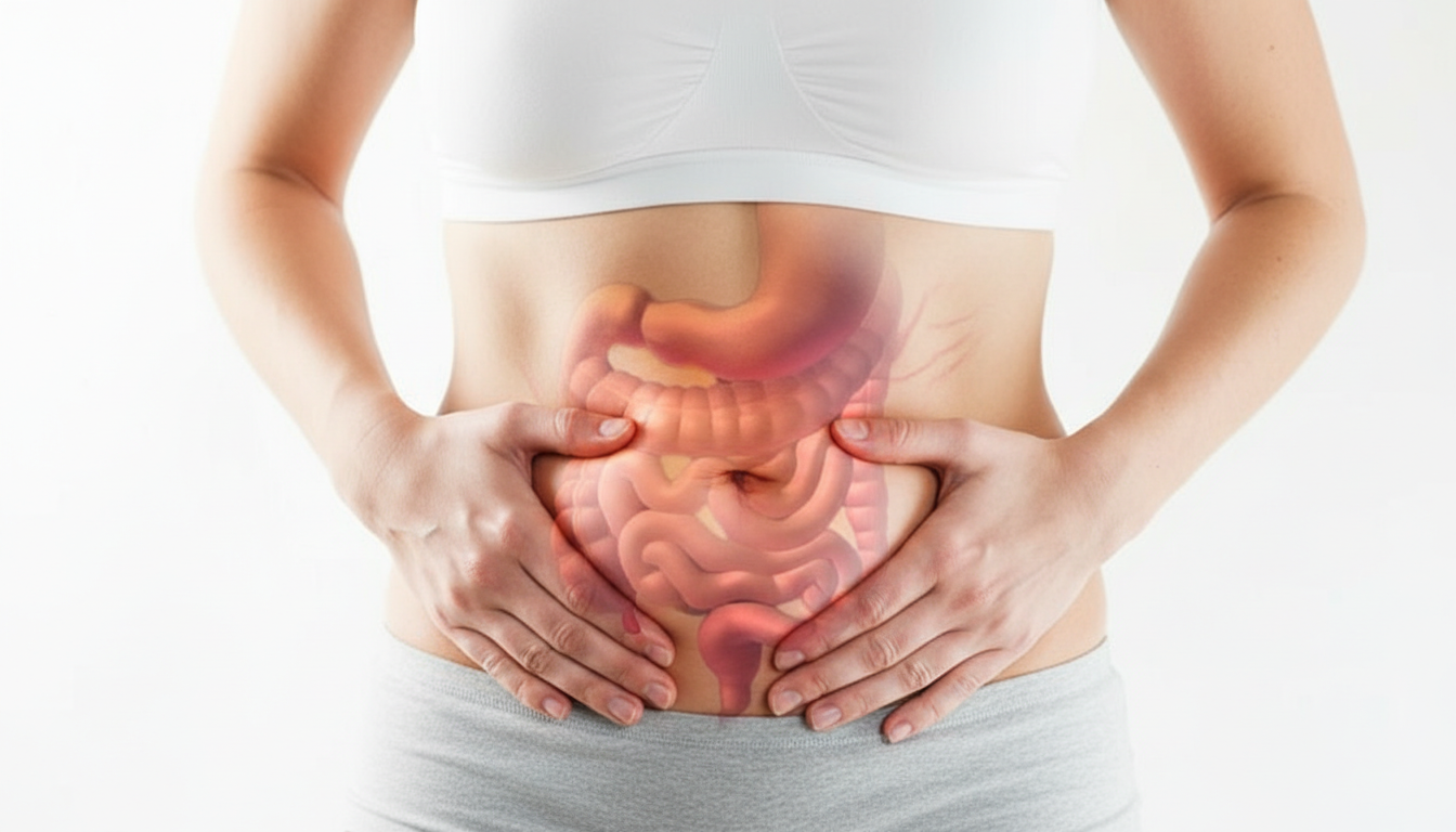 1. Abdômen estufado com frequência